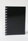 5x ADINA Premium Collegeblock Kollegblock A6 160 Blatt 90g/qm kariert 10x15cm (Schwarz)