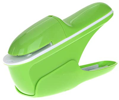 Klammerloser Hefter, Mini Cute Book Manual Hefter Maschine für Broschüren, Zeitungen, Prospekte, Preislisten