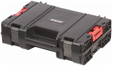 Trend ProTransit 11-Litre Tool Case, Compatible with the Trend ProTransit Modular Storage System, for Storing Drills, Batteries & Chargers, MS/T/CASE