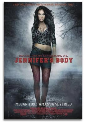 VZRSQZK Jennifer's Body Filmposter, dekoratives Gemälde, Leinwand-Wandposter und Kunstdruck, modernes Familienschlafzimmer-Dekor-Poster, 30 x 45 cm