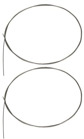 BQLZR Size 14 Piano Music Wire 3.28ft 0.825mm Dia for Broken Strings Repair Pack of 2