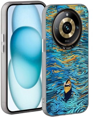 YUXING Funda para Realme 11 Pro Plus 5G (Pro+ 5G) Realme 11 Pro 5G - Carcasa Teléfono Móvil Antichoque Delgada Patrón Artístico Fresco Bumper Slim Case Cover (Starry Sky)