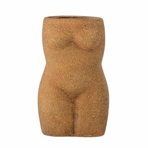 Emeli Deko-Vase, Braun, Terrakotta