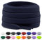Shecret 2 Pares de Cordones, Cordones Planos de 8mm, Cordones Zapatillas Deporte Para Zapatillas Deportivas, Correr, Adultos, Niños, Poliéster (Azul Marino, 110 cm - 2 Paar)