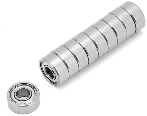 Lager Minilager Kugellager Rillenkugellager Edelstahl Doppelt Geschirmtes Edelstahllager Miniaturlager MR104ZZ Innendurchmesser 4 Mm X Außendurchmesser