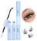 ALICROWN 2-in-1 Lash Bond and Seal Waterproof Strong Hold Eyelash Glue for Cluster Lashes, Black, Medium Viscosity, Waterproof, Sweatproof, Long-lasting, Easy Application
