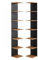 Vicco Wandregal Paolo, hängendes Regal, Anthrazit, 28 x 190 cm 2er Set