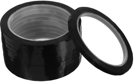 DIKACA 10 Stücke Nadelstreifen Band Trockenen Löschen Bord Striping Band Schwarz Für Automotive Striping