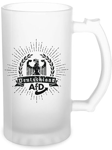 Deutschland Afd Adler Bundesadler Neuwahlen Alice Wendel Alternativeadler Transparent Bierkrug Stein 500ml Tasse