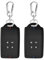 2 Pièces Etui Carte pour Renault, Coque Carte pour Re-na-ult, Porte Clé pour Ren-ault Compatible avec Clio Megane Koleos Kadjar Talisman Captur Espace Dacia Duster, Ren ault Coque de Clé à 4 Boutons