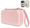 NZWBSHSSP Digital Camera Case Compatible with CAMKORY/for Kodak PIXPRO Lecran VAHOIALD IXUS 285 HS, Small Travel Cameras Holder for Accessories SD Card(Pink)