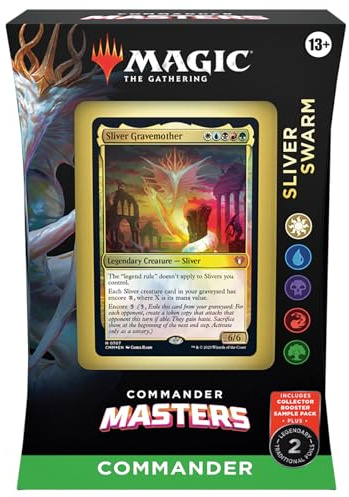 Magic: The Gathering – Commander Masters Commander Deck – Sliver Swarm – Englisch – MTG