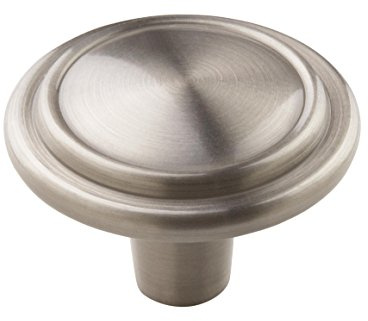 Amerock BP29113G10 Everyday Heritage Knob, Satin Nickel, 1 Count (Pack of 1)