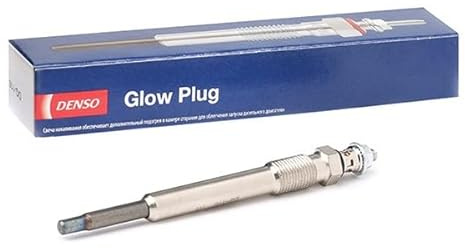 DENSO Diesel Glühkerze 11V Schlüsselweite: 10mm Gewindemaß:M10x1.0 Glühkerzenausführung:Metall-Glühkerze Kompatibel mit PEUGEOT 206 Schrägheck 2A/C, FIAT DUCATO Pritsche/Fahrgestell 230, CITROËN