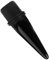 Acryl Expander Taper Ohr Dehnstab Plug 18mm - Schwarz