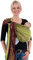 Hoppediz Ring-Sling, Baby-Tragetuch ab Geburt, 100 % schadstoffgeprüfte Baumwolle, Design Marrakesch kiwi