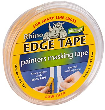 Centurion TA127L Yellow Edge Masking Tape 36mm x 41.1m