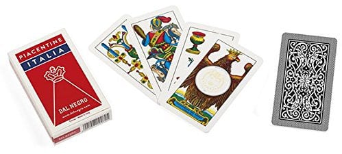 Dal - Jeu de Cartes Piacentine Italia, composé de 40 Cartes en Carton, idéales pour Jouer au Balai et à l'atout.