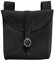 Andracor Mittelalter LARP Zubehör große Gürteltasche aus echtem Leder - 22 x 22 cm - schwarz