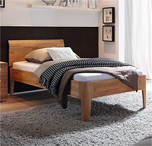 Hasena Komfortbett Xyvola 30 extra hoch Kernbuche massiv 140x200