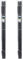 JVL 11-034-2 Heavy Duty Clothes Pole Post with Washing Line and Ground Socket, 2 Pack, Dark Grey Teal, 2.4m
