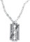 Judas Priest Razorblade Frauen Halskette silberfarben Hartzinn Band-Merch, Bands