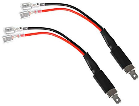 Câble de Conversion H1 LED, Adaptateur de Support de câble de connecteur de câblage de Conversion 2 pièces pour Ampoules de Phare LED