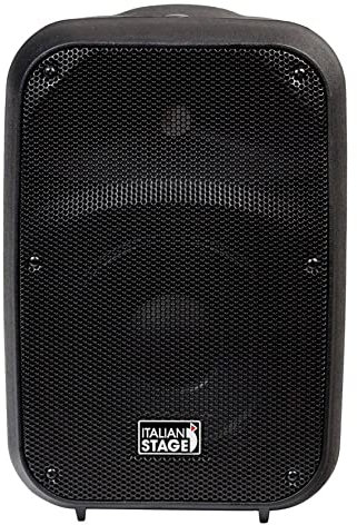 PROEL ITALIAN STAGE IS SPX08A - Diffusore Cassa attiva bi-amplificata da 300 watt di picco per feste karaoke eventi ecc, Nero (IS SPX08A)