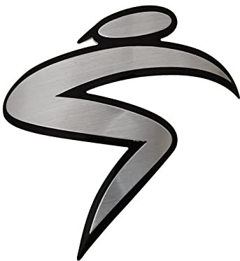 Gepinke Für Santa Cruz Fahrrad-Abzeichen, Aluminiumlegierung, DIY, dekorative Etiketten, Mountainbike, Fahrradzubehör (Santa Cruz (Logo))