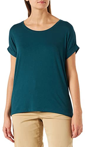 ONLY ONLMOSTER S/S O-Neck Top Noos JRS T-Shirt, Vert Bouteille, L Femmes