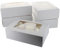 Culpitt 6 Hole Cupcake Box, 5 Pack, White Cupcake Boxes For Carrying And Displaying Tasty Muffins, Fairy Cakes, And Treats
