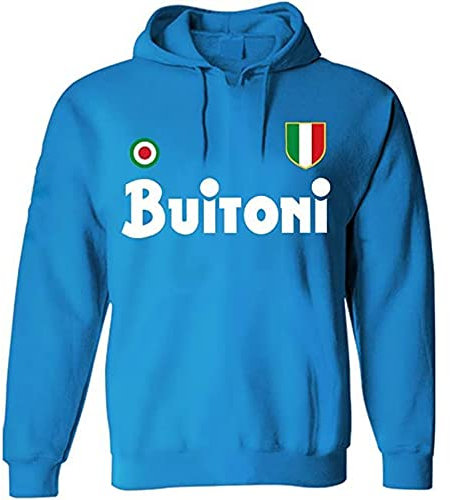 love print Felpa Napoli Sartoriale Idea Regalo Festa del papà - Bambino Cotone Felpato (L)