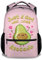 PAKKITOP Avocado-Rucksack für Mädchen und Jungen, niedliche Schultasche für Kinder, große Kapazität, Büchertasche für Schüler, Avocado 2