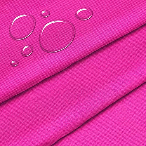 PINaPIN Wasserdichter Polyesterstoff 100% Polyester Stoffe meterware zum nähen Gartenmöbel, Schirme, Vorhänge für Garten 100x160 cm (WEIß)