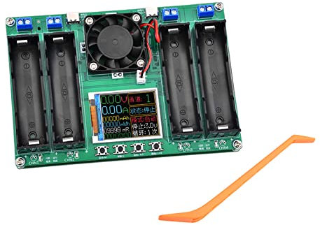 SUCHUANGUANG Upgraded 18650 Lithium- Battery Capacity Tester Module MAh MWh Digital Battery Power Detector- Module 18650 Battery Test Plastic Electronic Components