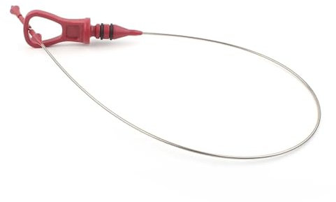 DOFABI 613mm Auto Motoröl Flüssigkeit Ebene Dipstick 11437505490, for BMW, for 3 Serie 316Ci 316i 316ti 318Ci 318i 318ti 1998-2005, BENZINMOTOR Ölmessstab ersetzen