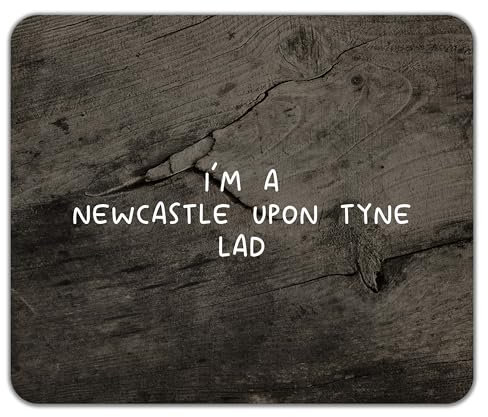 Shopagift I'm a Newcastle upon Tyne Lad Mouse Mat Pad Geordie Tyneside Newcastilian 24cm x 19cm