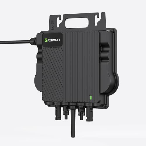 GROWATT NEO 800M-X Mikrowechselrichter, 800W, 97,3% Wirkungsgrad, Dual MPPT, APP-Management, Typ III SPD (800W-Wechselrichter)