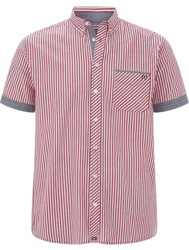 Jan Vanderstorm Herren Kurzarmhemd Odheld | | reine Baumwolle | gestreift | Gr. L-7XL