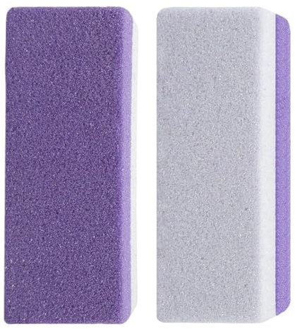 Bimsstein Für Füße – Hornhaut- Und Abgestorbene Hautzellen Entfernen, Fußpeeling Für Rissige Fersen Und Trockene Haut | Wiederverwendbarer Bimsstein Für Die Pediküre, Glas-Bimsstein Für Die Dusche, Gl