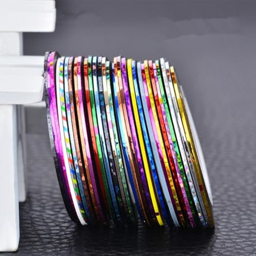 Créez vos propres mouches avec ce lot de 14 rubans adhésifs holographiques brillants