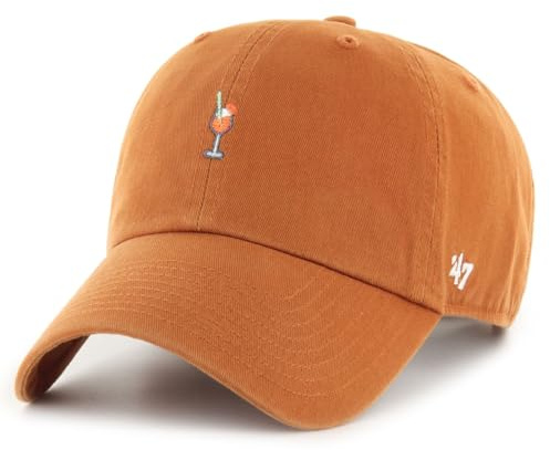 47 Brand Adjustable CLEAN UP Cap - Drink ICON Spritz orange