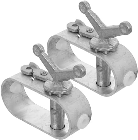 DIYEAH 2 pièces Tendeur de Câble Acier Mini Treuil pour Tension de Fil Métallique Ajustable et Résistant pour Serre Piscine et Usage Polyvalent