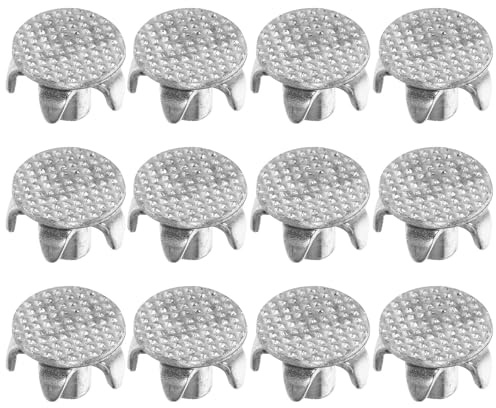 HOOWIFFY 15 Pezzi Chiodi Antiscivolo per Scarpe in Acciaio 5 Punte, Effetto Fantastico, Facile da Installare, Leggero ed Ergonomico, per Camminata e Caccia Invernale