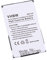 vhbw Akku kompatibel mit HTC Hero, Smart, Tatoo, Tattoo, Touch Diamond 2, Touch Diamond II Handy Smartphone Telefon (1100mAh, 3,7V, Li-Ion)