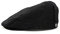 BRIXTON Herringbone Cap Flatcap Schirmmütze Schiebermützen (58 cm - schwarz)