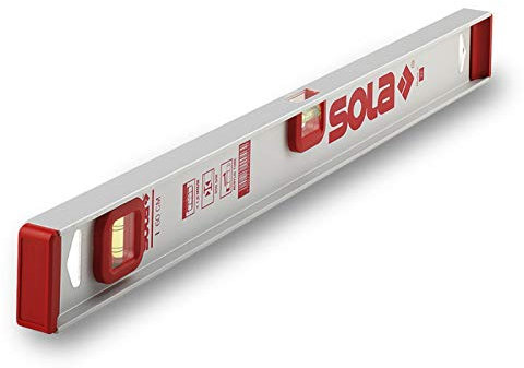 Sola 1250301 Alu-I-Wasserwaage I 30 cm in grau/rot