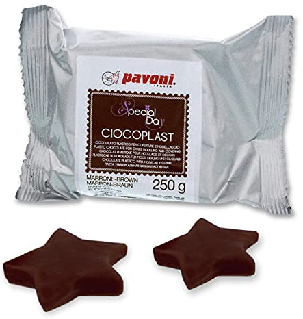 Pavoni Italia Fondant aus Schokolade 250g, braun