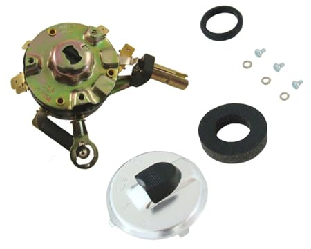 SET Zündlichtschalter + Zündschlossabdeckung mit Kleinteilen (Zündschloss) Schwalbe KR51/1 mit Leerlaufkontrollleuchte