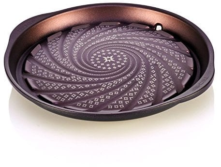 TeChef - Herdplatte koreanische BBQ Antihaft-Grillpfanne mit neuer sicherer Teflon-Antihaftbeschichtung (PFOA-frei) (Grillpfanne)